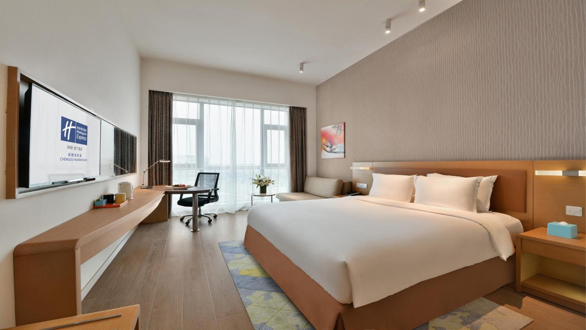 Holiday Inn Express Chengdu Huanhuaxi By Ihg-Near Jinsha Site Musem,Near Wuhou Temple Museum,Welcome Drinks,Free Gym,Free Self-Service Laundry Dış mekan fotoğraf